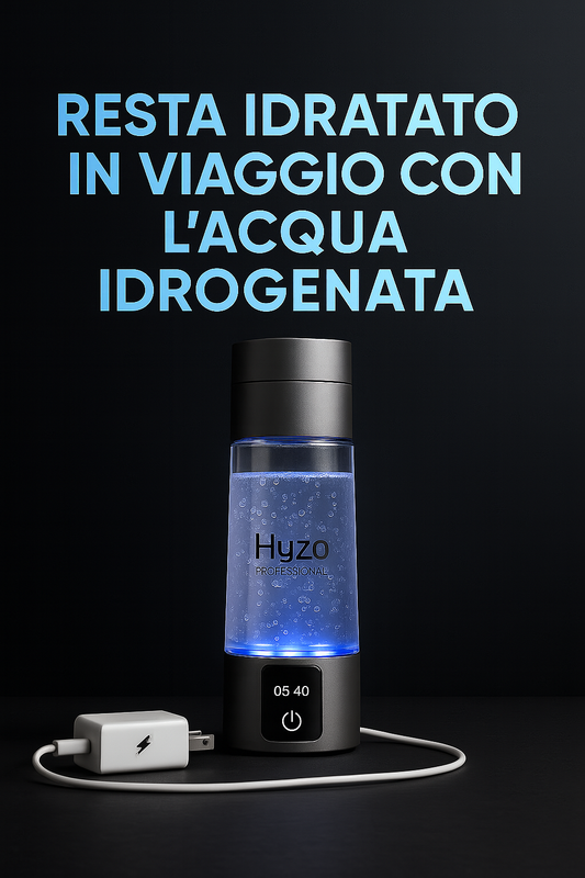 Viaggi e Benessere – Resta Idratato e in Salute Ovunque con Hyzo Elite