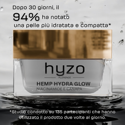 Hemp Hydra Glow | Crema Lenitiva con Canapa Bio e Niacinamide