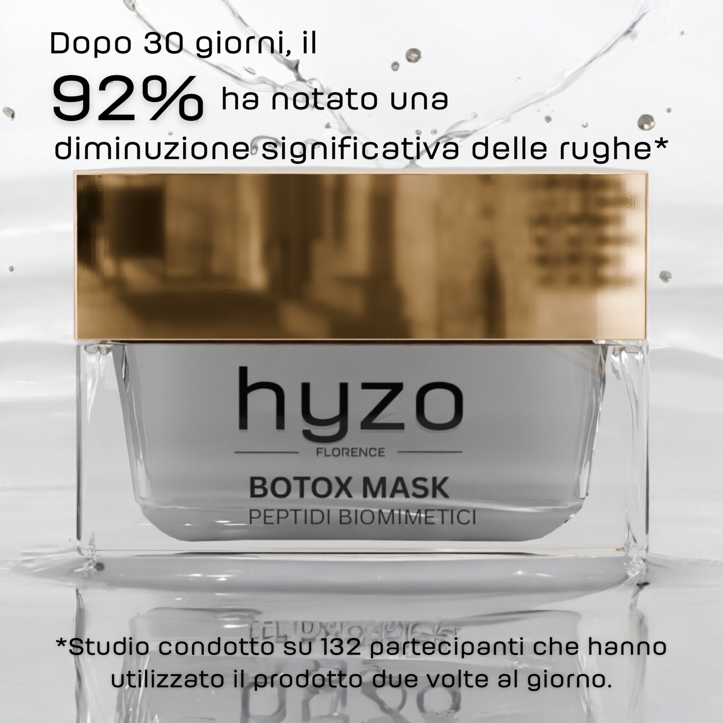 Botox Mask | Maschera Viso con Peptidi Biomimetici - Hyzo